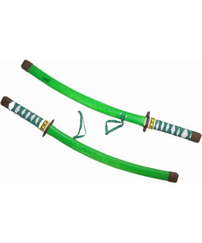 2 Green Color 24 Inch Plastic Dragon Ninja Toy Play Swords $18.94 Kids' Dress-Up Accessories