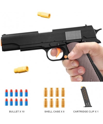 EVA Soft Foam Ejection Toy Blaster Model 1911 Shooting with Foam Darts Blasters Shooting Safe Games Backyard Fun and Outdoor ...