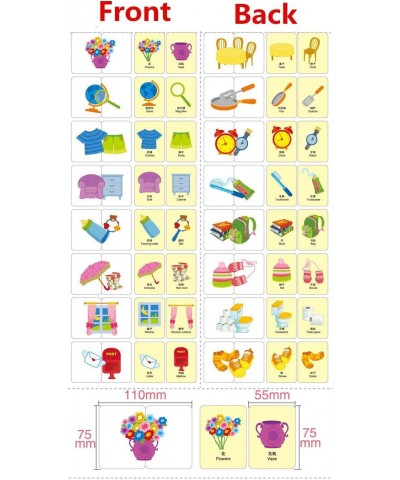 Baby Infant 32pcs Flash Card Jigsaw cognition Puzzle Shape Matching Puzzle Cognitive Learning Early Education Card Learning T...