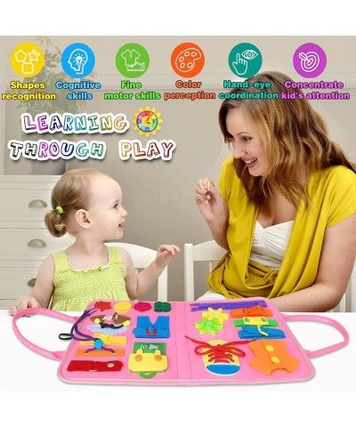 Busy Board Montessori Toys for Toddlers1 2 3 4 Year Old Sensory Activity Toys for Fine Motor Skills Educational Travel Toys f...