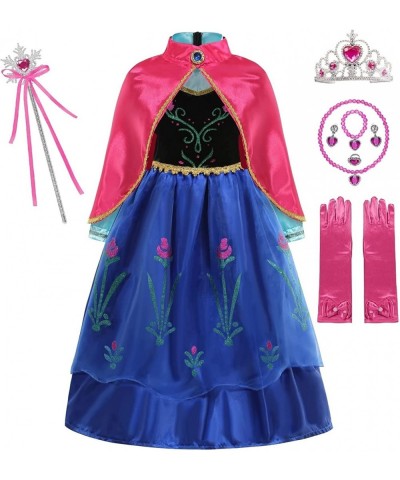 Princess Costume for Girls Toddler Cosplay Dress Up with Cape Accessories Birthday Christmas Party $41.57 Kids' Costumes