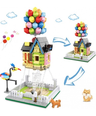 Up Flying Balloon House Bricks Kit for Kids Age 8-14 Yrs MOC Creative Tensegrity Building Block Set STEM Toys Gifts for Girls...