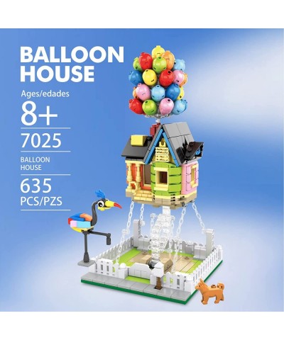 Up Flying Balloon House Bricks Kit for Kids Age 8-14 Yrs MOC Creative Tensegrity Building Block Set STEM Toys Gifts for Girls...