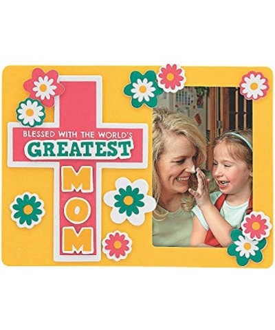 Religious Mother’s Day Picture Frame Magnet Craft Kit - Makes 12 - DIY Craft Gifts for Kids $21.62 Craft Kits