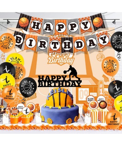 Basketball Theme Birthday Party Decorations $17.51 Toy Sports Products