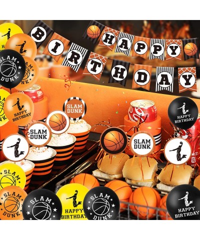 Basketball Theme Birthday Party Decorations $17.51 Toy Sports Products