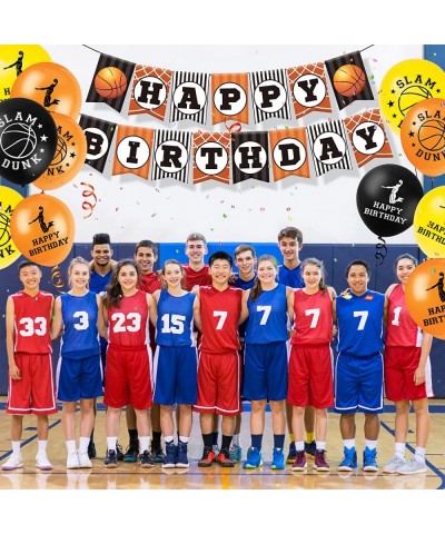 Basketball Theme Birthday Party Decorations $17.51 Toy Sports Products