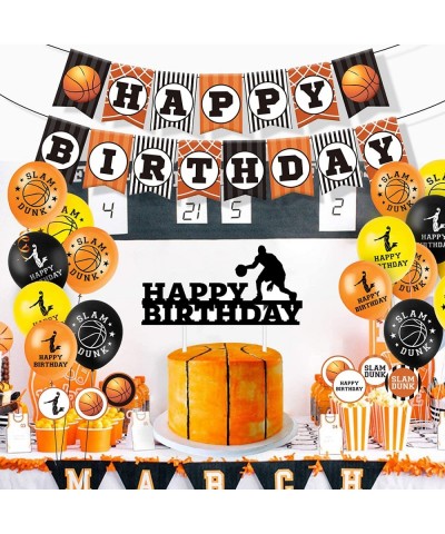 Basketball Theme Birthday Party Decorations $17.51 Toy Sports Products