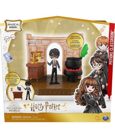 Harry Potter Magical Minis Potions Classroom with Exclusive Harry Potter Figure and Accessories Kids Toys for Ages 5 and up $...