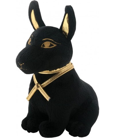 Black and Gold Ancient Egyptian Anubis Dog Puppy Small Plush Doll $27.09 Plush Figure Toys