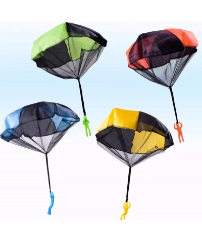 Parachute Toy Tangle Free Throwing Toy Parachute Outdoor Children's Flying Toys No Battery nor Assembly Required (8 Pieces Se...