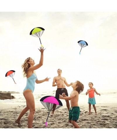 Parachute Toy Tangle Free Throwing Toy Parachute Outdoor Children's Flying Toys No Battery nor Assembly Required (8 Pieces Se...