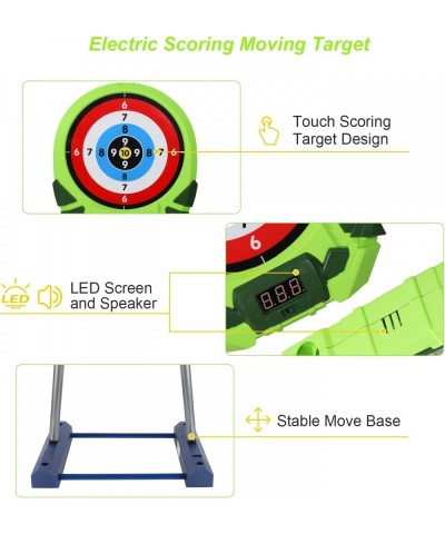 Electric Scoring Target for Kids Shooting Games Moving Target with 2 Toys Guns/40 Bullet/2 Glasses Birthday Xmas Gift Toys fo...