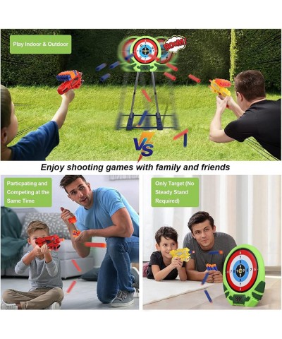 Electric Scoring Target for Kids Shooting Games Moving Target with 2 Toys Guns/40 Bullet/2 Glasses Birthday Xmas Gift Toys fo...