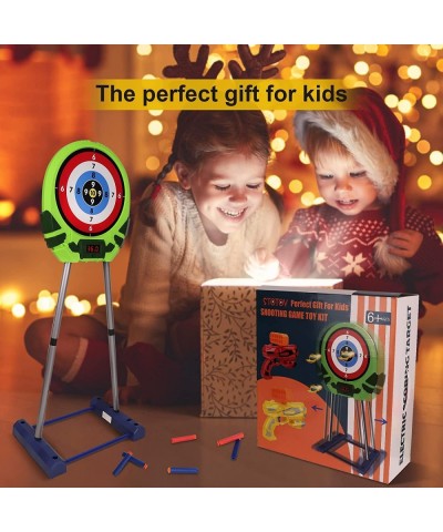 Electric Scoring Target for Kids Shooting Games Moving Target with 2 Toys Guns/40 Bullet/2 Glasses Birthday Xmas Gift Toys fo...