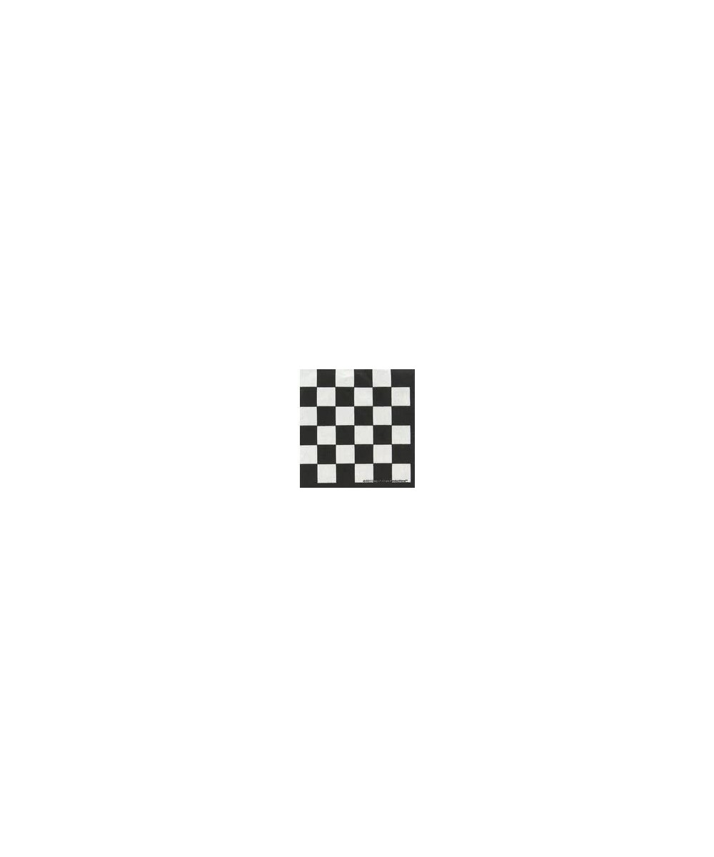 Checkered Flag Napkins Race Car Party Black White Pack of 25 $17.92 Kids' Party Tableware