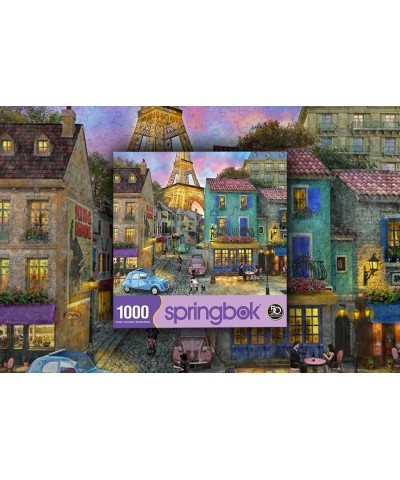 Puzzles - Eiffel Magic - 1000 Piece Jigsaw Puzzle - Large 30 Inches by 24 Inches Puzzle - Made in USA - Unique Cut Interlocki...