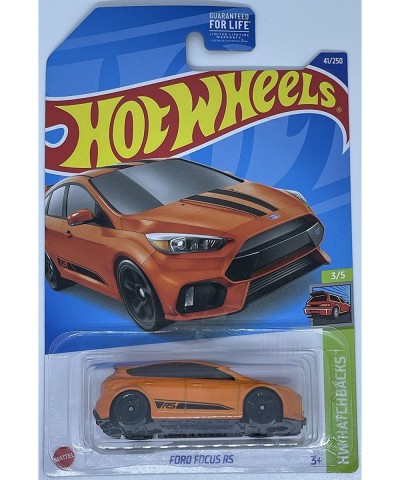 2022 - Ford Focus RS - HW Hatchbacks 3/5 [Orange] 41/250 $13.84 Kids' Play Cars & Race Cars