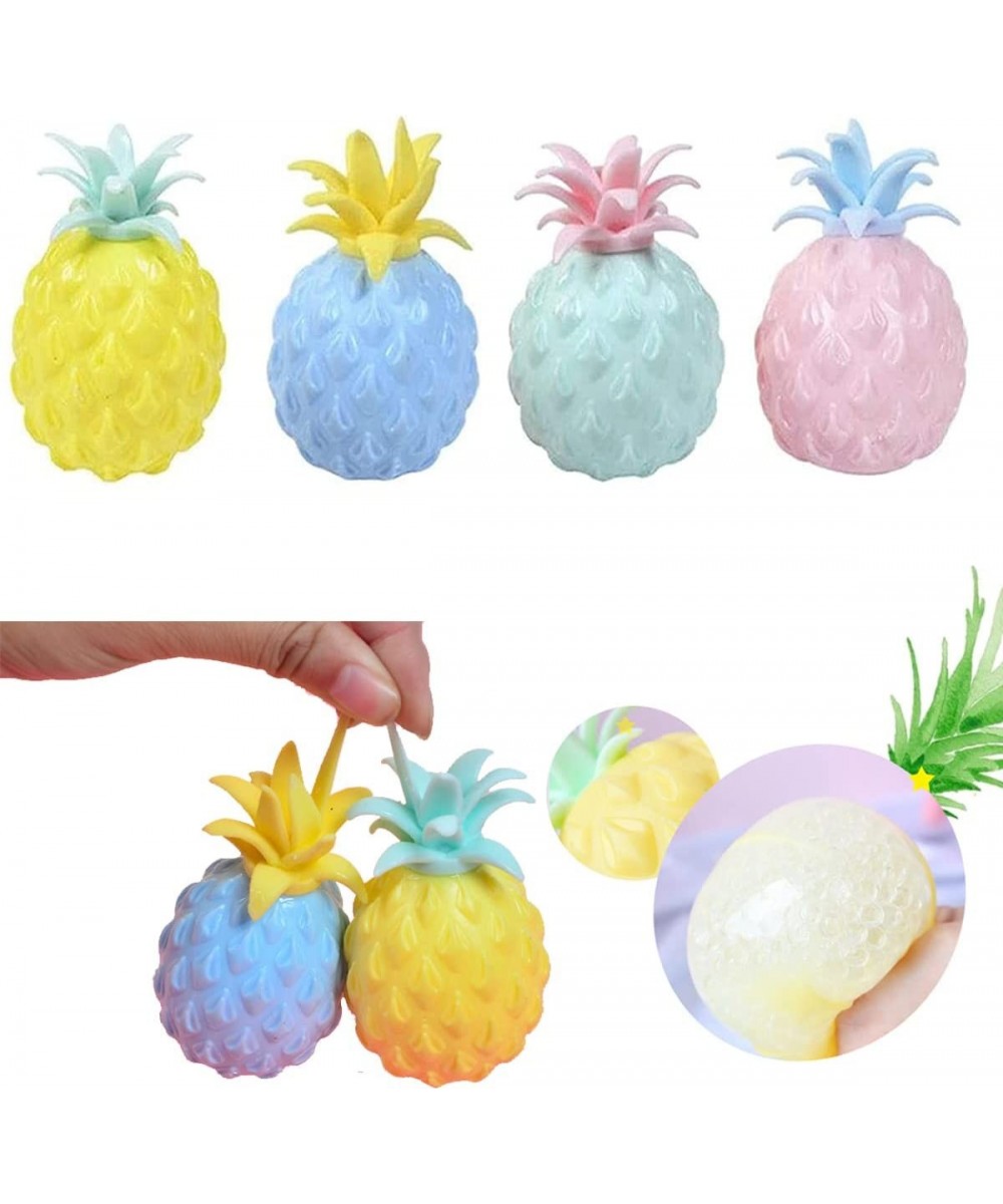 Pineapple Stress Balls Squishy Stress Balls Toy Big Pineapple Fruit Stress Ball Squeeze Balls for ADHD Kids Adult Ati-Stress ...