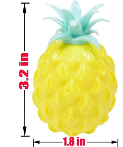 Pineapple Stress Balls Squishy Stress Balls Toy Big Pineapple Fruit Stress Ball Squeeze Balls for ADHD Kids Adult Ati-Stress ...