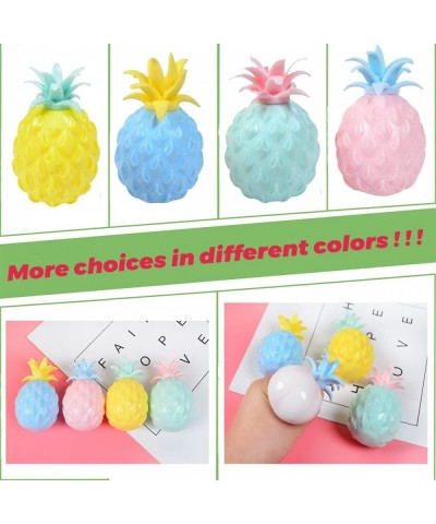 Pineapple Stress Balls Squishy Stress Balls Toy Big Pineapple Fruit Stress Ball Squeeze Balls for ADHD Kids Adult Ati-Stress ...