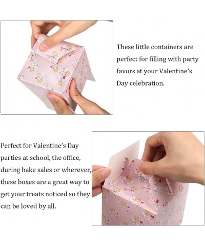 16Ct Valentine’s Day Treat Boxes for Kids- Heart Goody Bag School Party Favors Supplies $16.66 Kids' Party Favor Sets