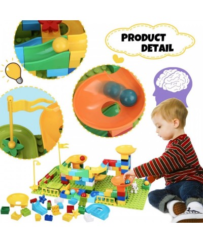 Marble Run Marble Runs Toy for Kids DIY Building Blocks Marble Runs Fun Educational Toys Gift (203PCS) $21.01 Marble Runs