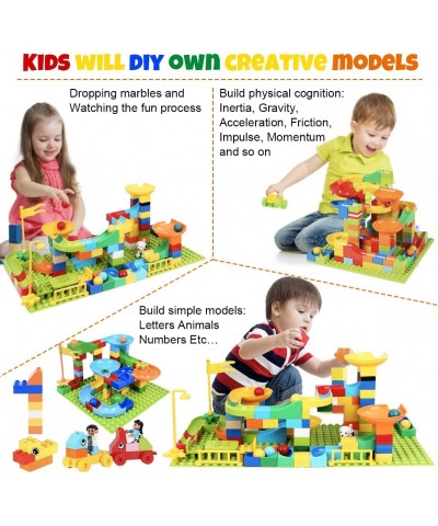 Marble Run Marble Runs Toy for Kids DIY Building Blocks Marble Runs Fun Educational Toys Gift (203PCS) $21.01 Marble Runs