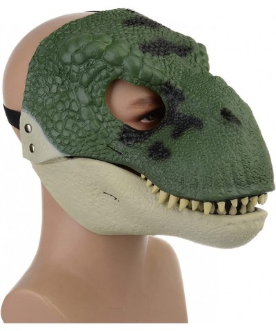 Dinosaur Mask Headgear Halloween Party Latex Animal T-Rex Dinosaur Head Mask Party Masquerade Mask Dinosaur Role Play Props $...