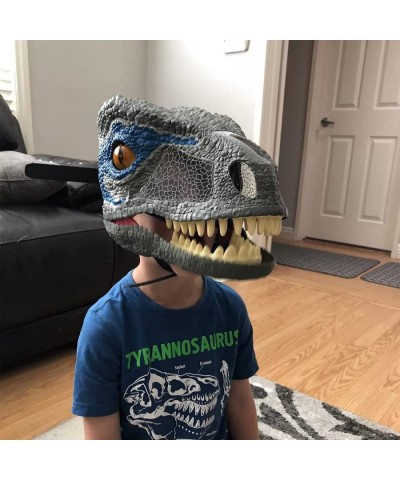 Dinosaur Mask Headgear Halloween Party Latex Animal T-Rex Dinosaur Head Mask Party Masquerade Mask Dinosaur Role Play Props $...