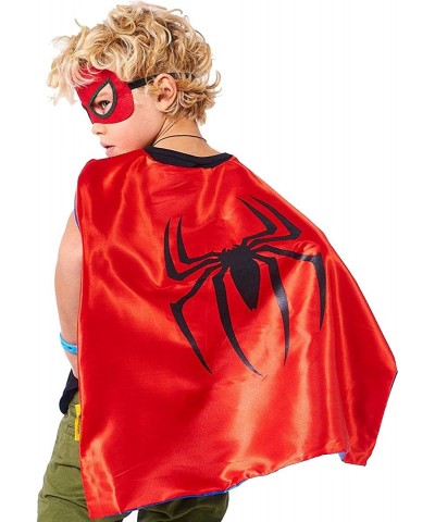 Superhero Capes and Masks for Kids Halloween Cosplay Double Side Capes Superhero Toy Kids Best Gifts $24.27 Kids' Costumes