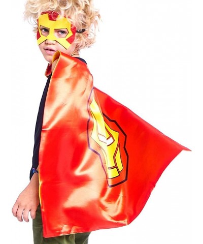 Superhero Capes and Masks for Kids Halloween Cosplay Double Side Capes Superhero Toy Kids Best Gifts $24.27 Kids' Costumes