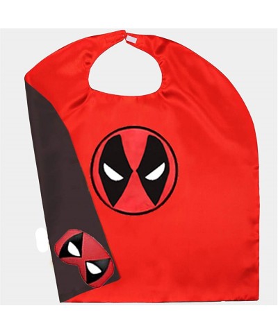 Superhero Capes and Masks for Kids Halloween Cosplay Double Side Capes Superhero Toy Kids Best Gifts $24.27 Kids' Costumes