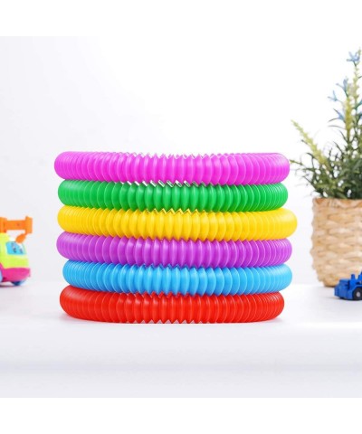 6 Pack Pop Tube Sensory Toys Stretch Tube for Kids Decompression Pre-Kindergarten Finger Toys.(6 Colors) $14.46 Fidget Toys