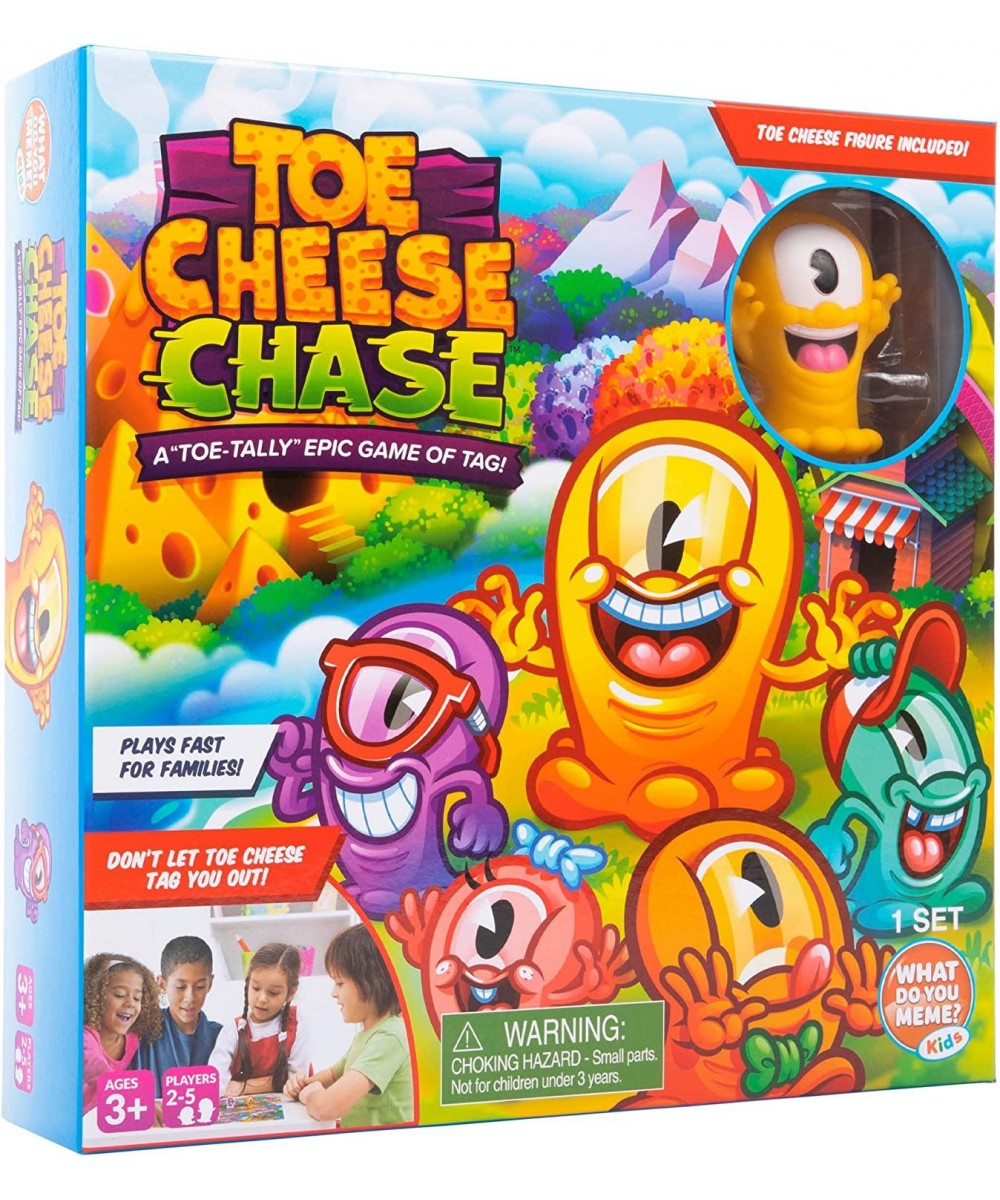 Toe Cheese Chase - The Silly Board Game for Family Game Night $28.13 Board Games