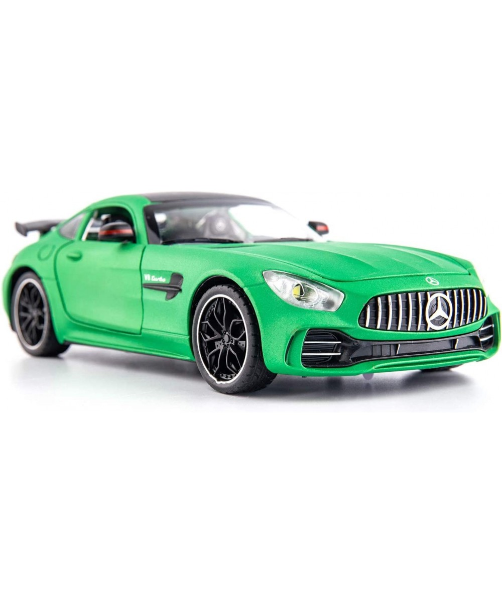 1/24 Benz AMG GTR Toy Cars Model Car Zinc Alloy Pull Back Toy car with Sound and Light for Kids Boy Girl Gift(Green) $47.65 K...