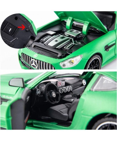 1/24 Benz AMG GTR Toy Cars Model Car Zinc Alloy Pull Back Toy car with Sound and Light for Kids Boy Girl Gift(Green) $47.65 K...