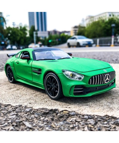 1/24 Benz AMG GTR Toy Cars Model Car Zinc Alloy Pull Back Toy car with Sound and Light for Kids Boy Girl Gift(Green) $47.65 K...