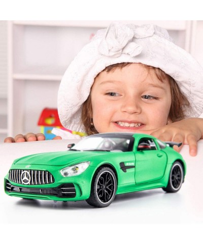 1/24 Benz AMG GTR Toy Cars Model Car Zinc Alloy Pull Back Toy car with Sound and Light for Kids Boy Girl Gift(Green) $47.65 K...