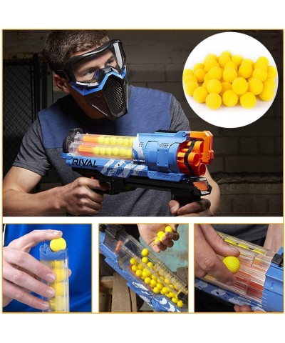 Upgraded 500-Round Balls Refill Pack Compatible with Nerf Rival Apollo Zeus Atlas and Artemis Blasters (Storage Bag Included)...