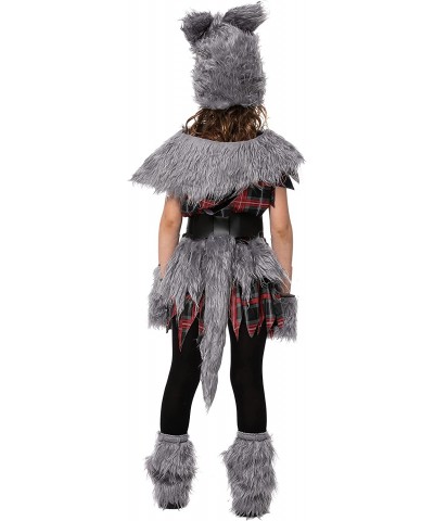 Cute Styled Kids Werewolf Costume for Small to X-Large Girl $42.29 Kids' Costumes