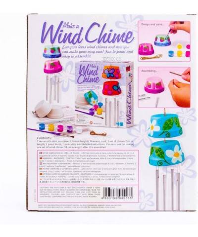 Make A WInd Chime Kit DIY Arts & Crafts Wind Powered Musical Chime For Boys And Girls Ages 8+ $16.41 Kids' Drawing & Writing ...