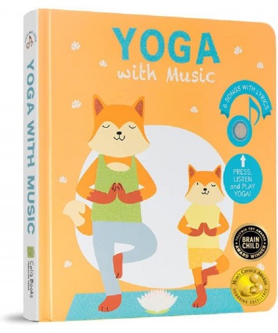 Yoga with Music | Interactive Musical Books for Toddlers 1-3 and Babies with Yoga Poses Songs and Fun! A Great Yoga Gift Idea...