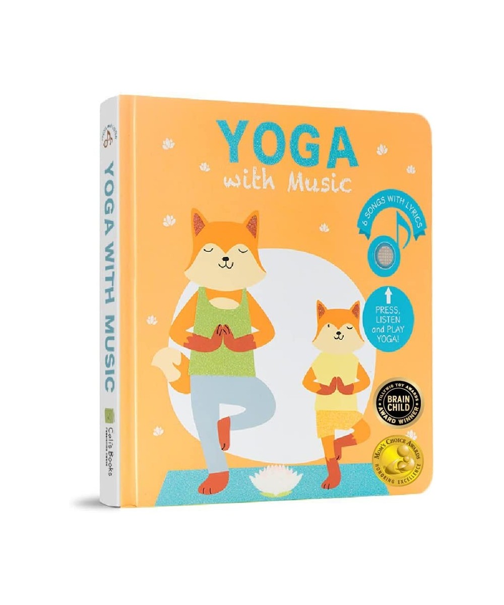 Yoga with Music | Interactive Musical Books for Toddlers 1-3 and Babies with Yoga Poses Songs and Fun! A Great Yoga Gift Idea...