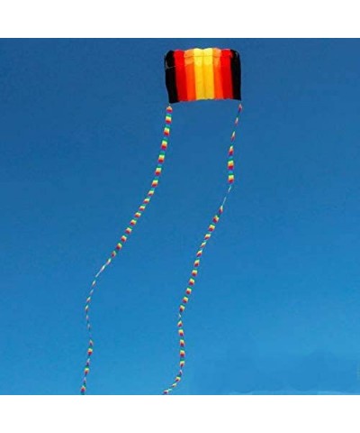 Eye Catching Kite Tails + 8 Hole Single Line Control Parachute Parafoil Foil Kite Outdoor Beach Garden Playground Fun $43.02 ...