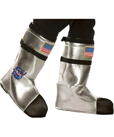 Kid's Children's Astronaut Boot Top Covers Costume - Silver Childrens Costume Silver One Size $26.55 Kids' Costumes