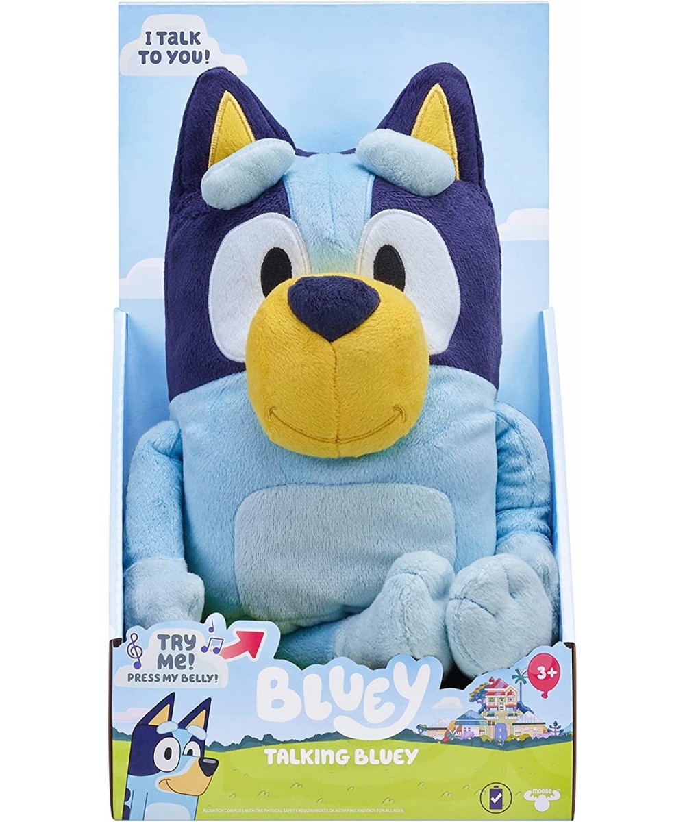 - 13" Talking Plush - Interactive - Sing Along with Bluey 9 Different Phrases $33.34 Baby Musical Toys