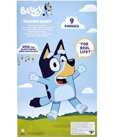 - 13" Talking Plush - Interactive - Sing Along with Bluey 9 Different Phrases $33.34 Baby Musical Toys