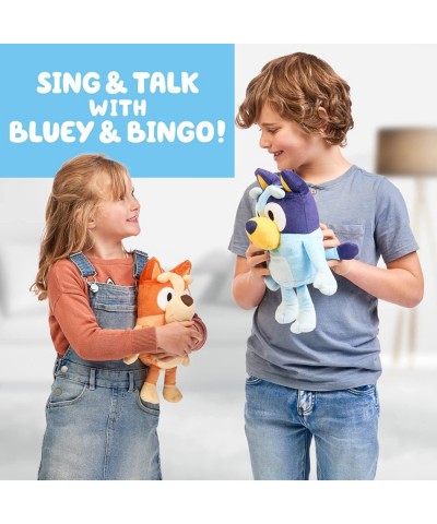 - 13" Talking Plush - Interactive - Sing Along with Bluey 9 Different Phrases $33.34 Baby Musical Toys