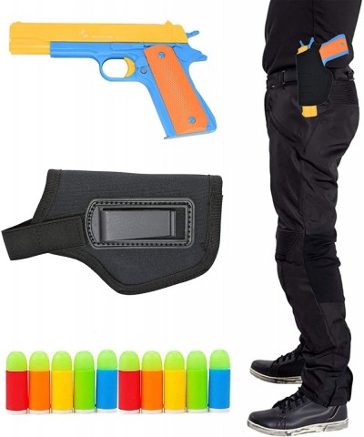 Kid Toy Gun Colt 1911 Rubber Bullet Pistol with Black Holster - Unique Gift Intended for Fun M1911 Toy Guns for Boys Yellow $...